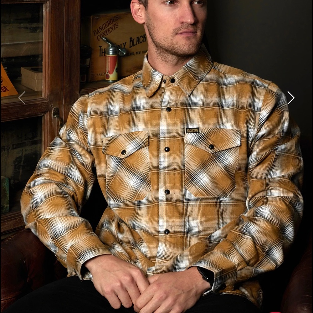 Dixxon Sutter flannel BNIB